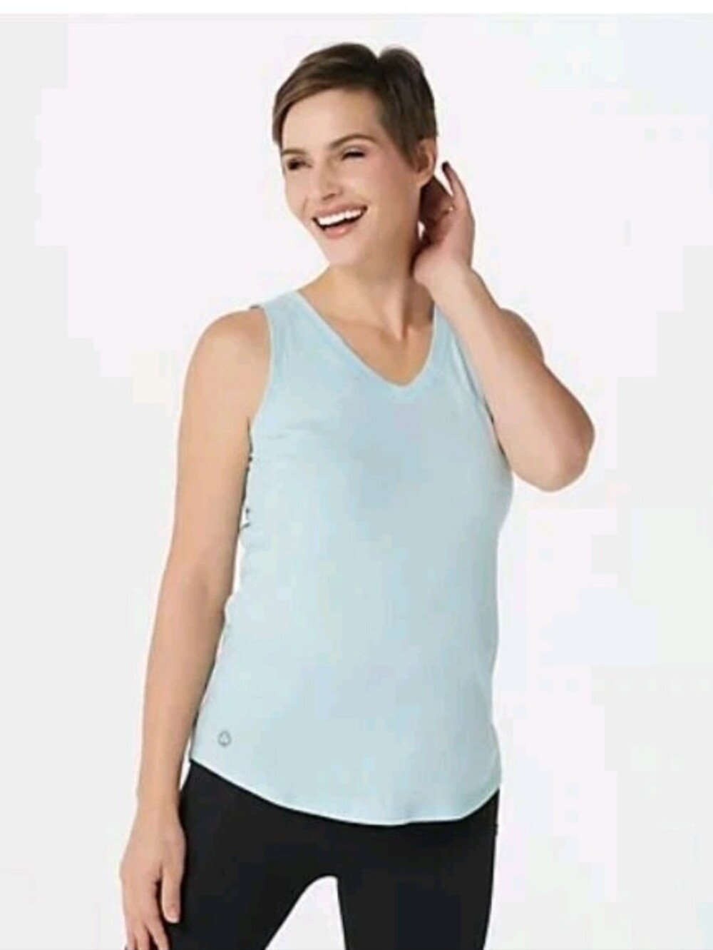 NEW Soulgani Active Blue Hourglass Tank Size S